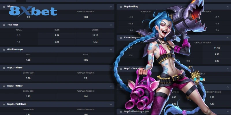 Esports 8xbet – Nắm Bắt Bí Kíp Cá Cược Hiệu Quả Của Nhà Cái 4 Truy cập Esports 8xbet tham gia cá cược liên minh